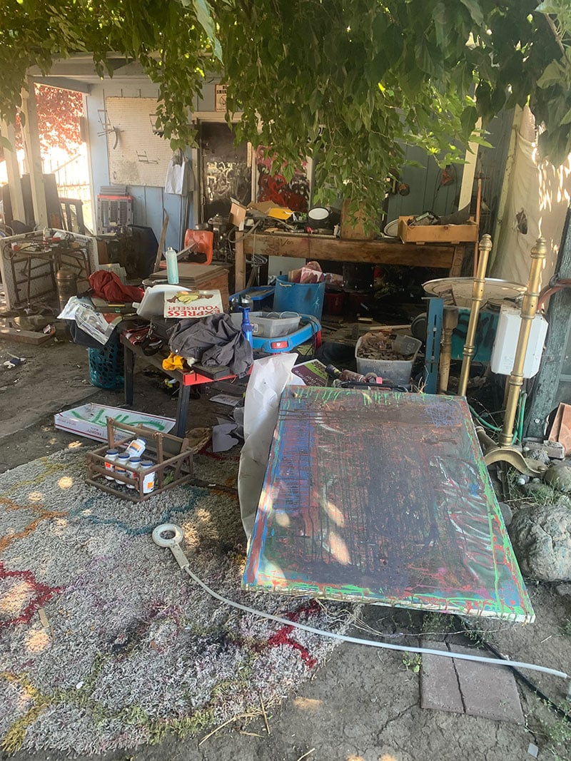 Home 12 Property before junk removal